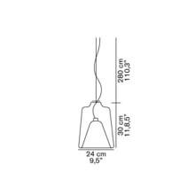 Oluce Lanterna pendant lamp - Agof Store