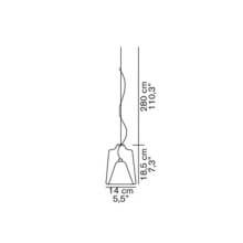 Oluce Lanternina pendant lamp - Agof Store