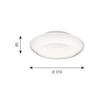 Ripls Lampada da parete soffitto Louis Poulsen - Agof Store