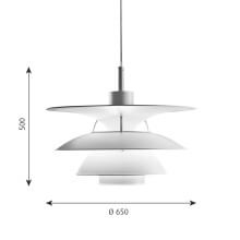 Louis Poulsen PH 6 1/2-6 pendant lamp - Agof Store