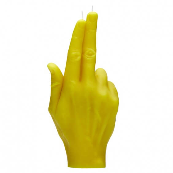Candle Hand Gun Fingers Kerze - Agof Store