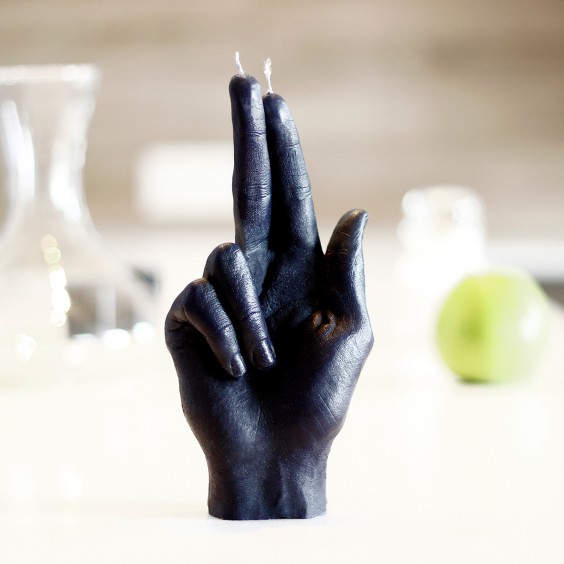 Candle Hand Gun Fingers Candle - Agof Store