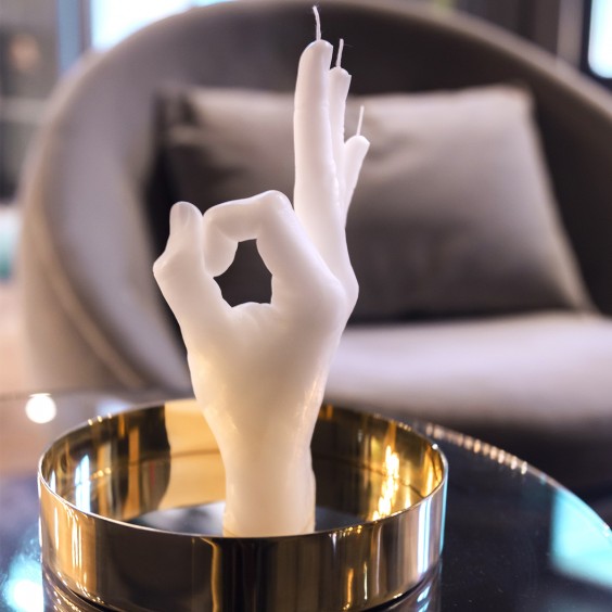 Candle Hand OK Candle - Agof Store