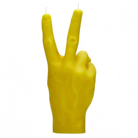 Candle Hand Peace Kerze - Agof Store