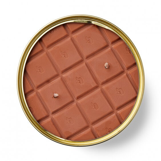 Chocolate Bar candela Candle Hand - Agof Store
