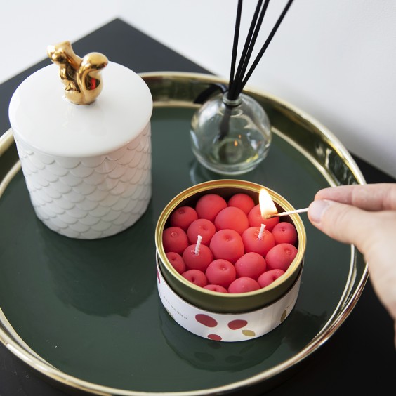 Candle Hand Fruity Cherry Candle - Agof Store