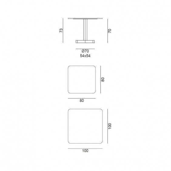 Gervasoni InOut 847 table - Agof Store