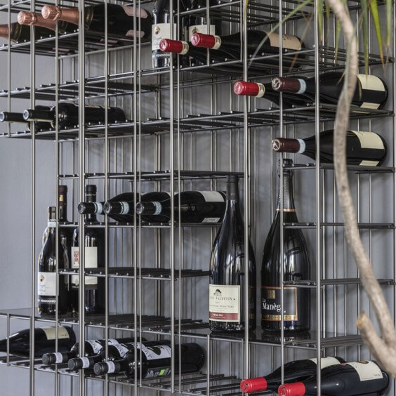 Metrica C Wine porta bottiglie Mogg - Agof Store