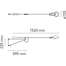 Flos 265 Small Wandleuchte - Agof Store