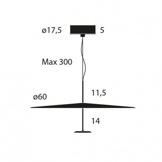 Dot 600 Lampada a sospensione Lumina - Agof Store