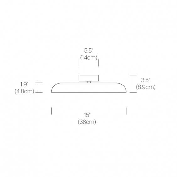 Nivel Flush Lampada da parete soffitto Pablo - Agof Store