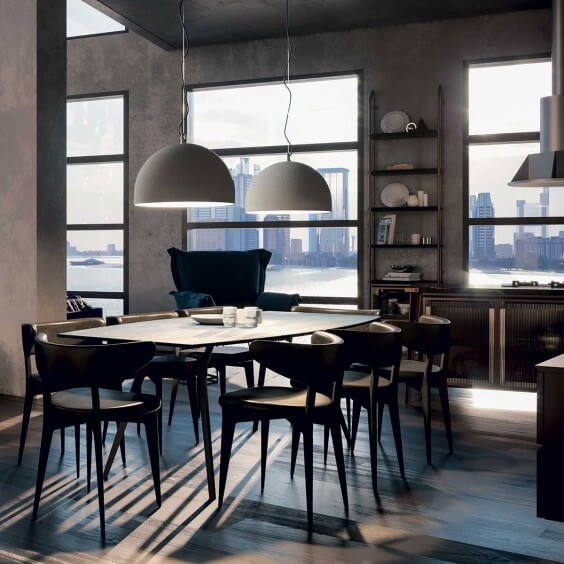 Diesel with Lodes Urban Concrete 80 Pendelleuchte - Agof Store