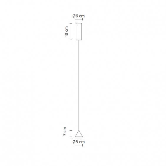 Karman Filomena Ø 8 cm Pendelleuchte - Agof Store