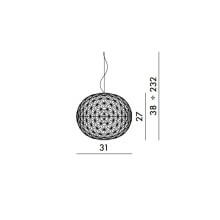 Planet Pendant Lamp Kartell - Agof Store