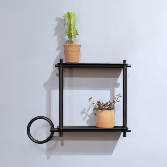 Ever Life Design Buck 1 shelf with towel holder - Agof Store