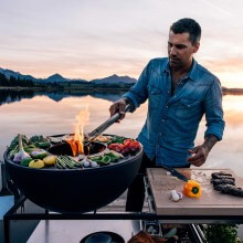 Fire Kitchen con Bowl 70 cucina da esterno Höfats - Agof Store
