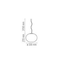Flos Glo Ball S Pendant Lamp - Agof Store