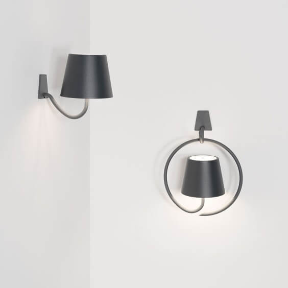 Zafferano Poldina Pro Haken Wandleuchte - Agof Store