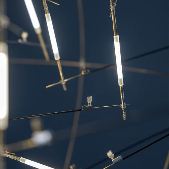 Pota! Lampada da terra sospensione Catellani & Smith - Agof Store
