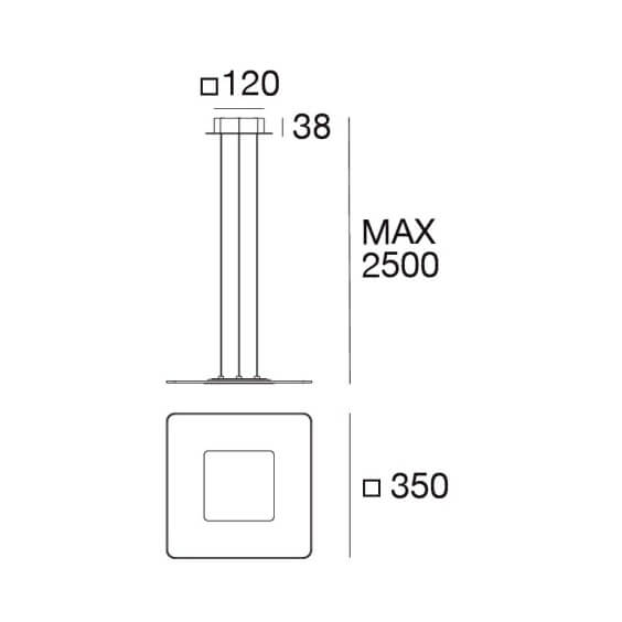 Linea Light Aruba pendant lamp - Agof Store