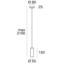 Birba Lampada a sospensione Linea Light - Agof Store