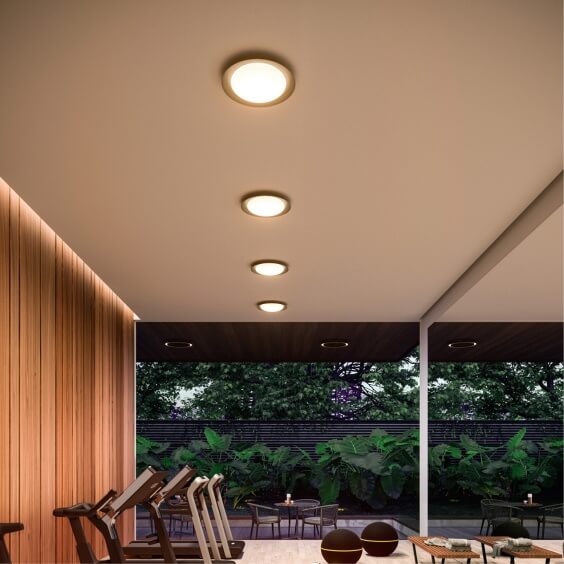 Linea Light Crew 1 Wand- Deckenleuchte - Agof Store
