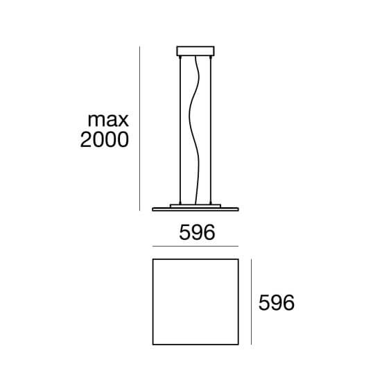 Linea Light Dublight Q pendant lamp - Agof Store