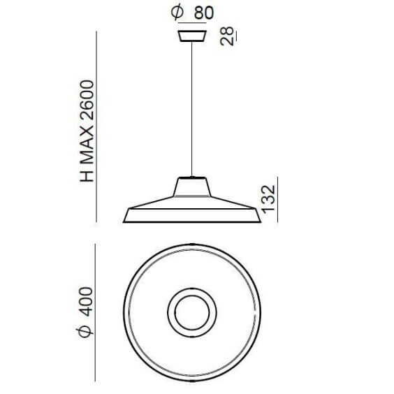 Linea Light Miguel pendant lamp - Agof Store