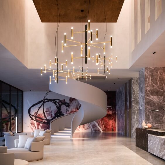 Perla 12 Lampada a sospensione Linea Light - Agof Store