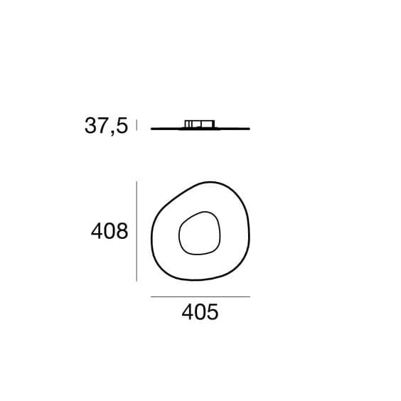 Antigua Lampada da parete soffitto Linea Light - Agof Store