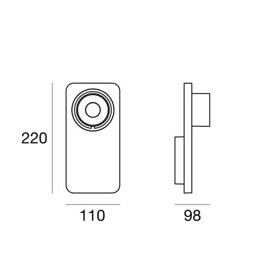 Linea Light Beebo Wand- Deckenleuchte - Agof Store