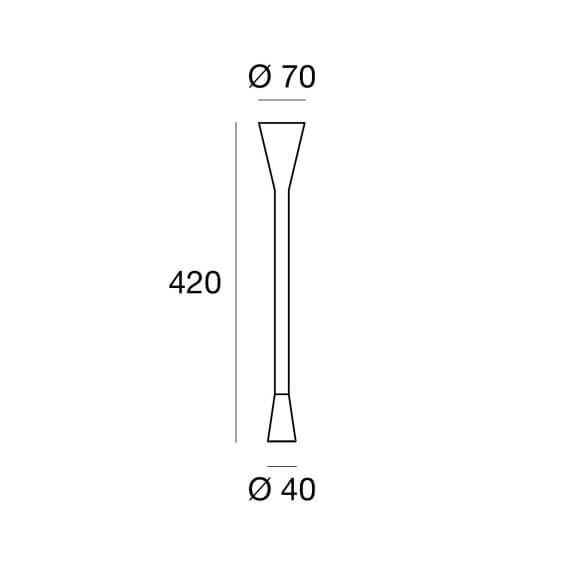Snake Lampada da parete soffitto Linea Light - Agof Store