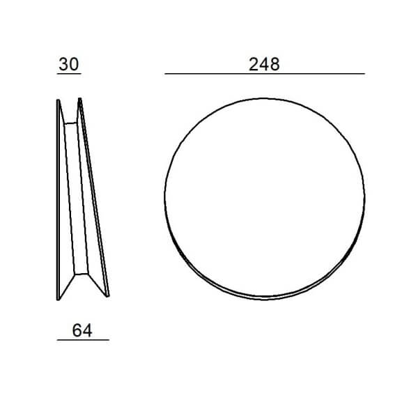 Yo-Yo Lampada da parete Linea Light - Agof Store