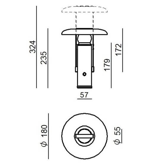 Camping Lampada ricaricabile da tavolo Linea Light - Agof Store