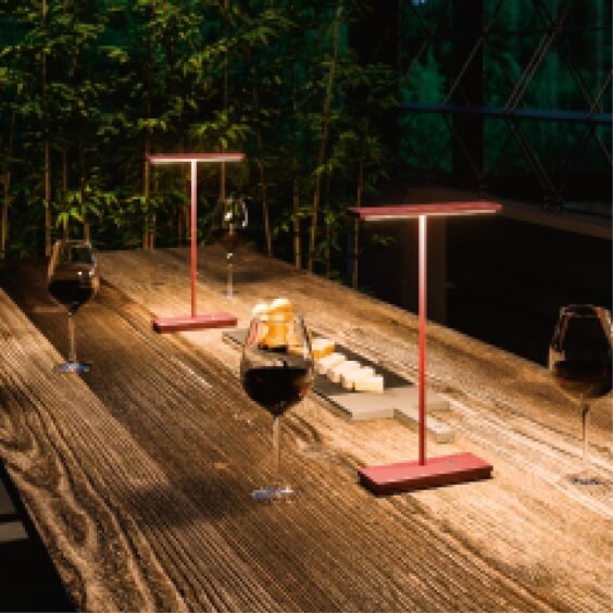 Dubcolor Lampada ricaricabile da tavolo Linea Light - Agof Store