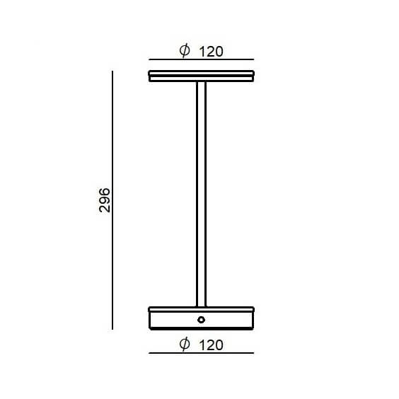 Gemini Lampada da tavolo Linea Light - Agof Store