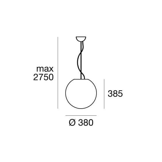 Linea Light Oh outdoor pendant lamp - Agof Store