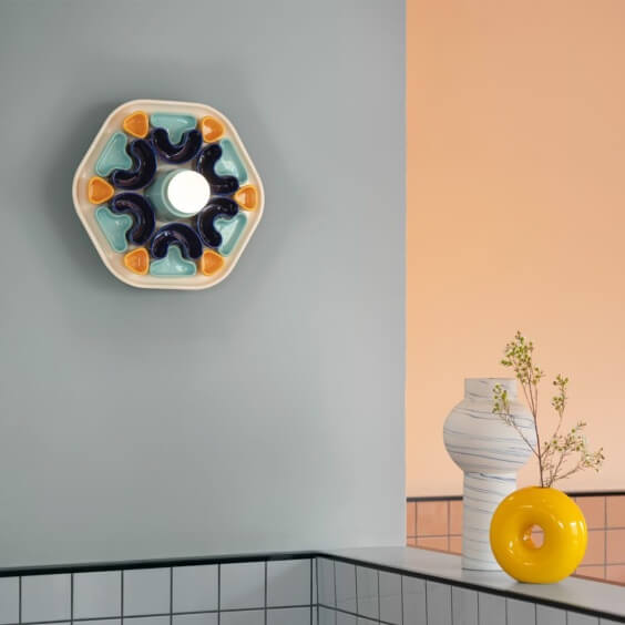 Phytia C2800 Lampada da parete Ferroluce - Agof Store