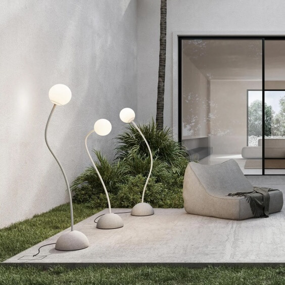 Karman Moony outdoor floor lamp - Agof Store