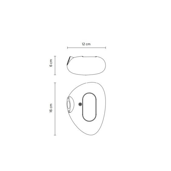 Karman Flo' outdoor wall lamp - Agof Store