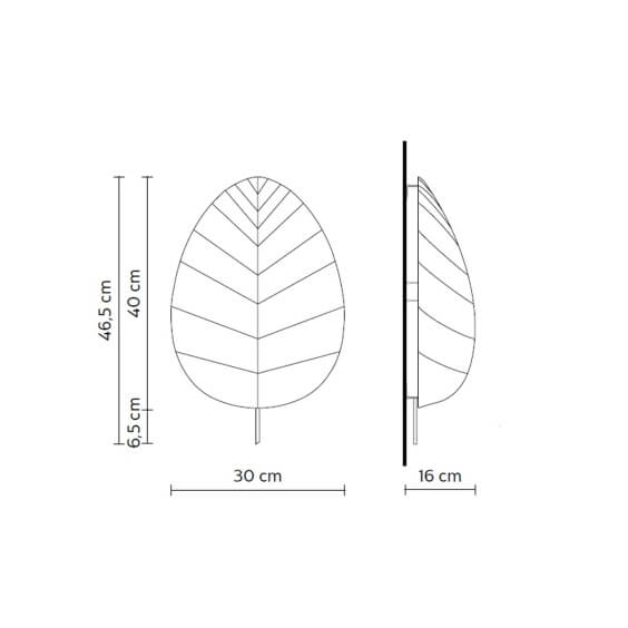 Karman Eden Eva Outdoor Wandleuchte - Agof Store