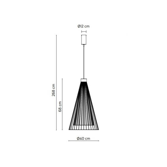 Karman Ikonika outdoor pendant lamp - Agof Store