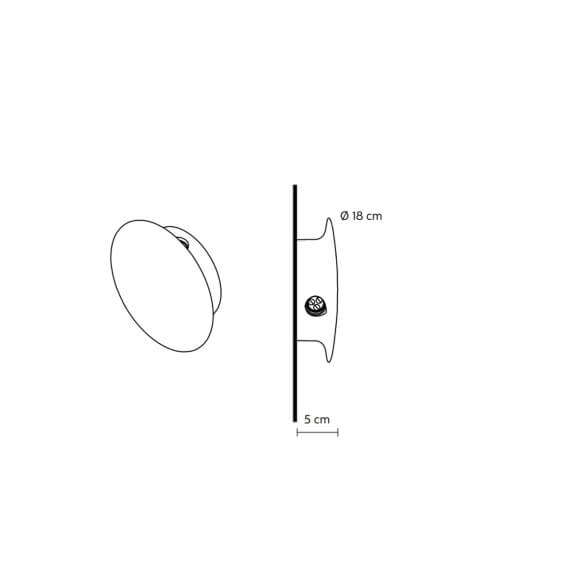 Karman Rainbow wall lamp - Agof Store