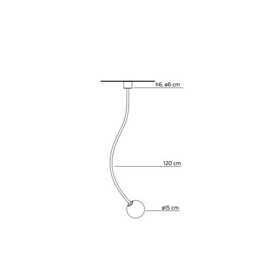 Moony Lampada da soffitto Karman - Agof Store