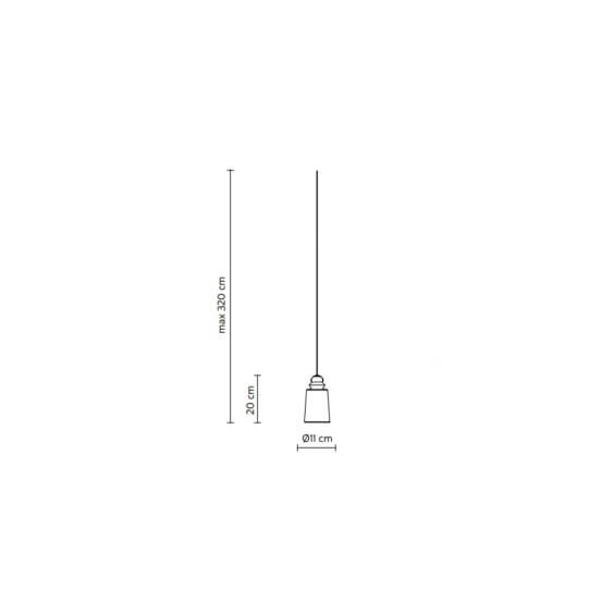 Karman Alibaglass H.20 cm Pendelleuchte - Agof Store