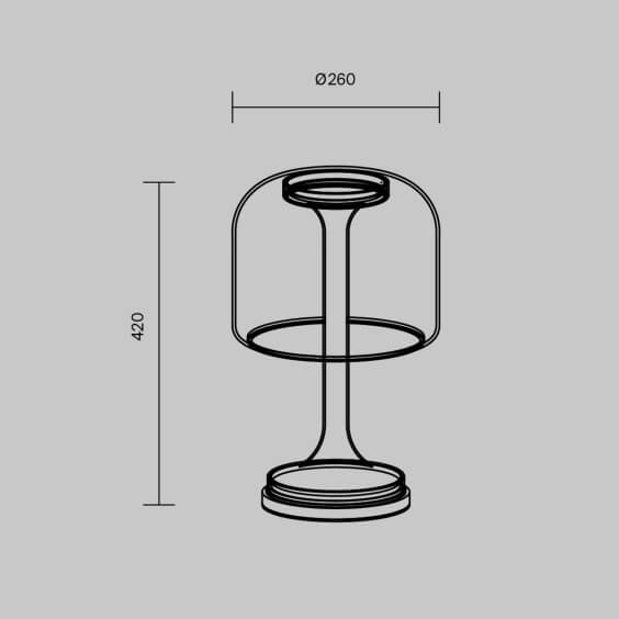 Maytoni Spirito table lamp - Agof Store