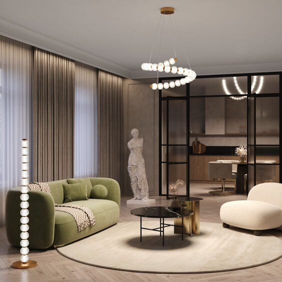 Maytoni Amulet floor lamp - Agof Store