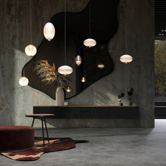 Bruma H.40 cm Lampada a sospensione Maytoni - Agof Store