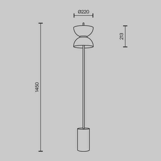 Maytoni Kyoto floor lamp - Agof Store