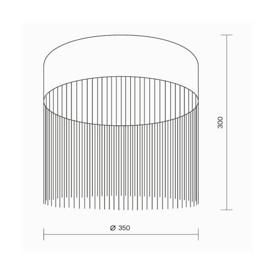 Imaginary Ø 35 cm Lampada da soffitto Maytoni - Agof Store